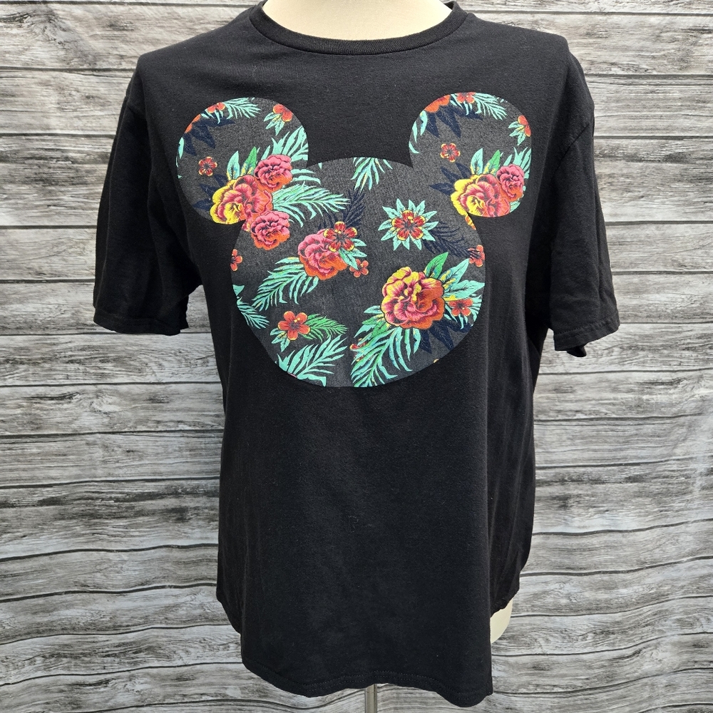 NEFF X DISNEY floral mickey shirt